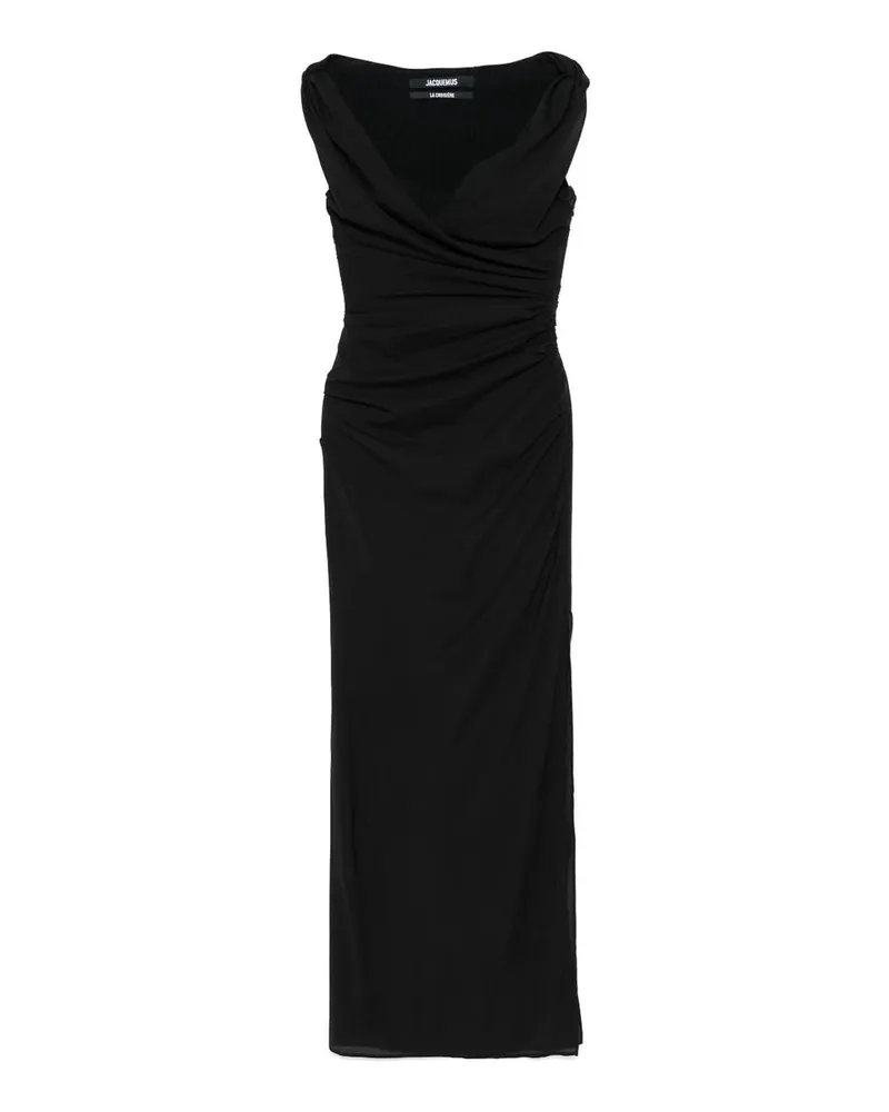 Jacquemus Maxikleid - Schwarz Schwarz