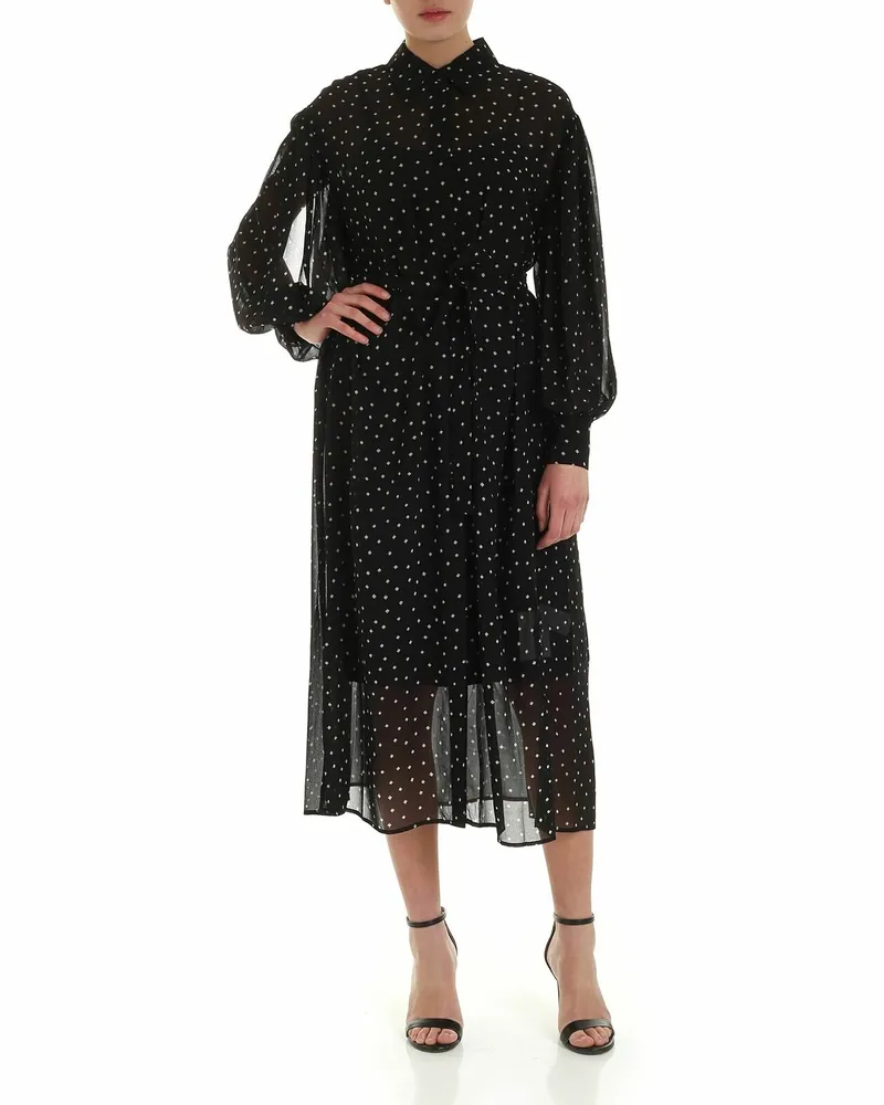 DKNY Maxikleid - Schwarz Schwarz