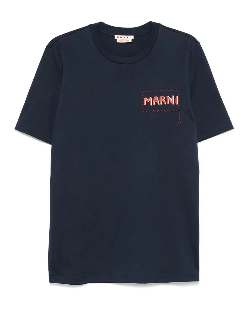 Marni T-Shirt - Blau Blau