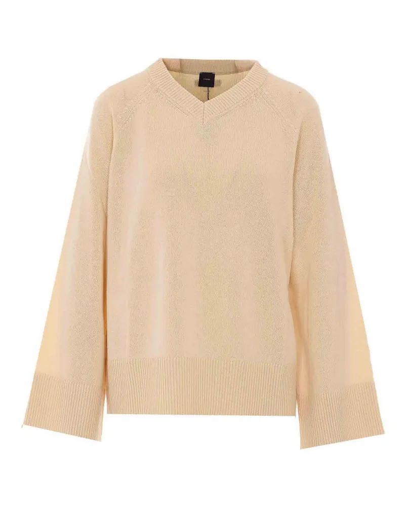 Pinko Rundhalspullover - Beige Beige