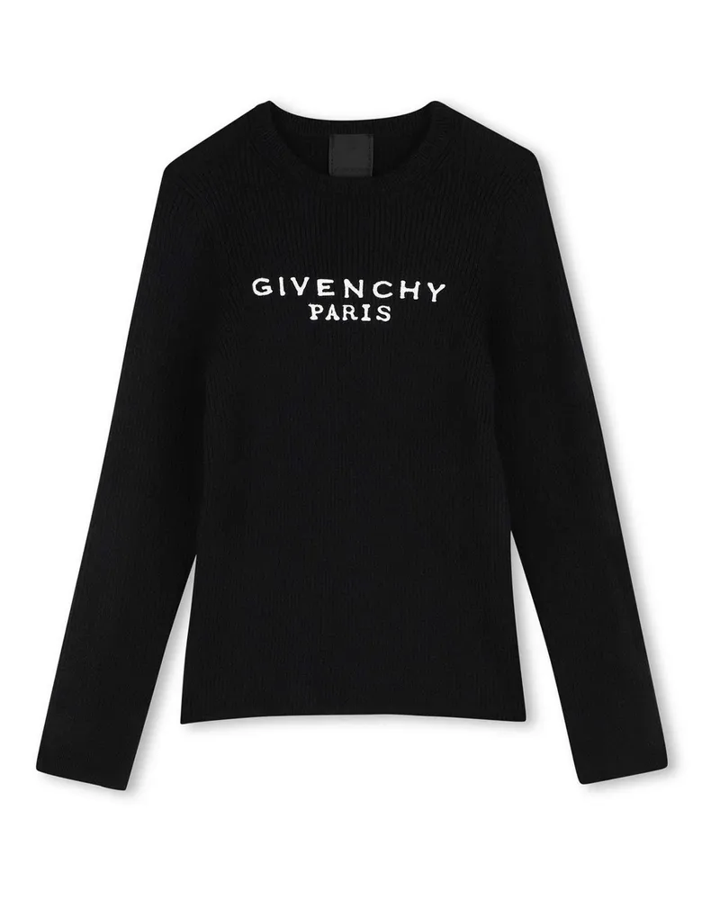 Givenchy Rundhalspullover - Schwarz Schwarz