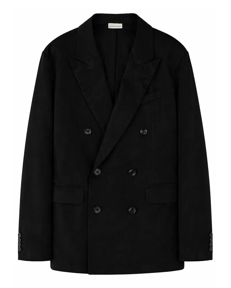 Dries van Noten Blazer - Schwarz Schwarz