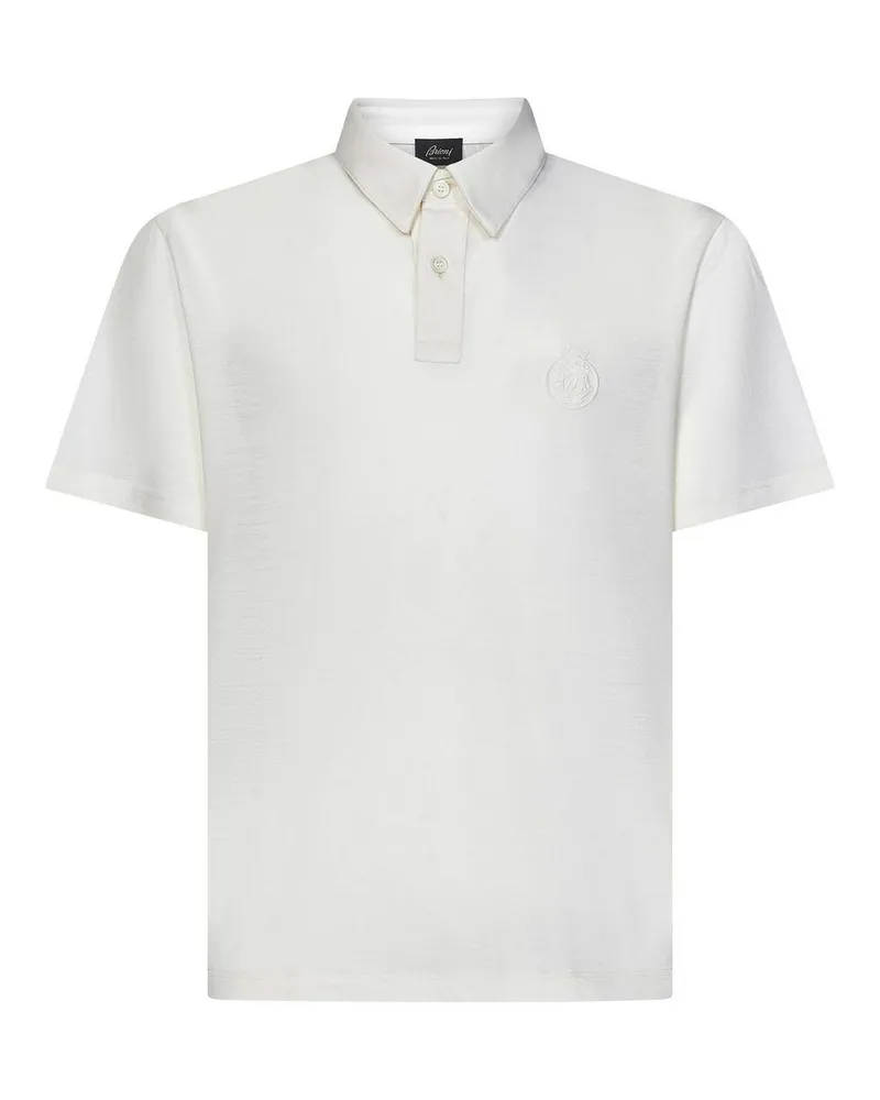 Brioni Poloshirt - Creme Creme