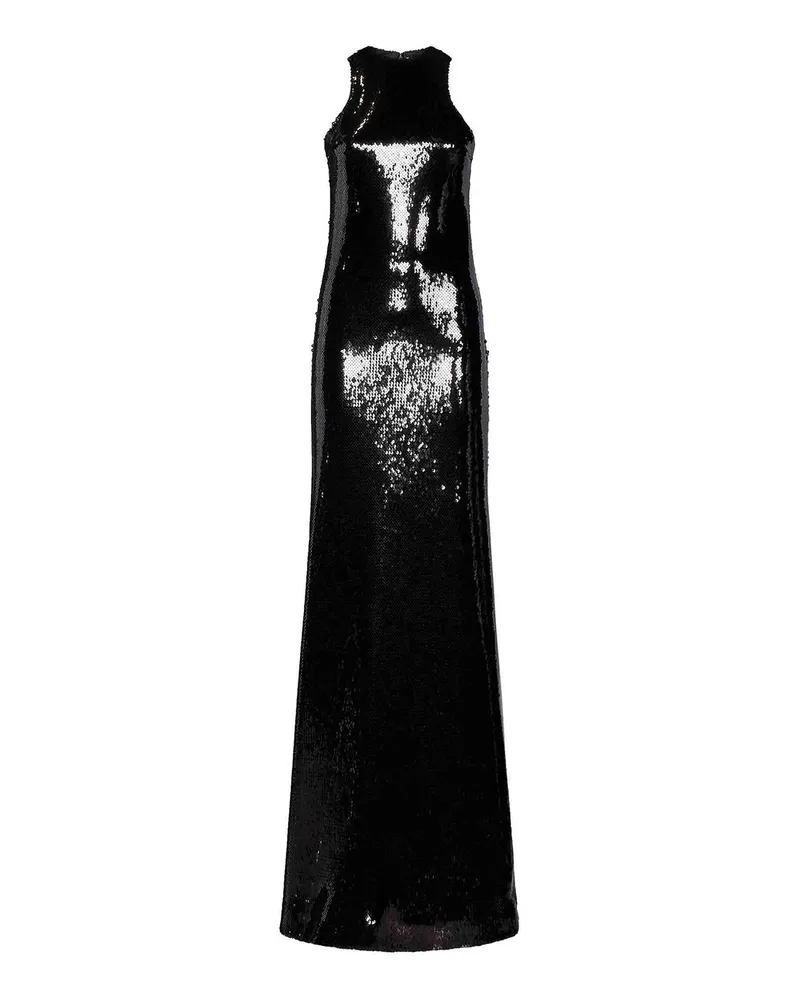 Mônot Maxikleid - Schwarz Schwarz