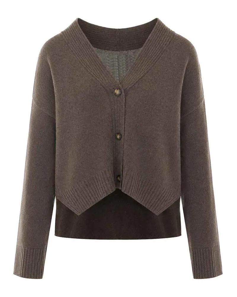Loulou Studio Cardigan - Braun Braun