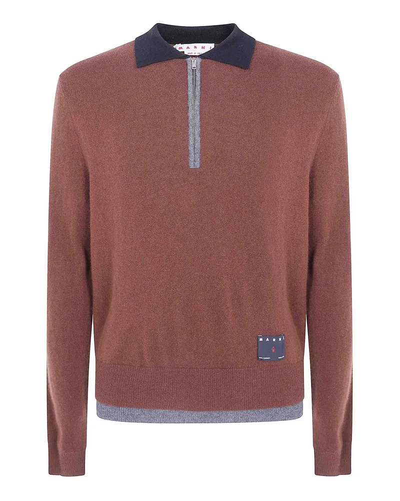 Marni Poloshirt - Braun Braun
