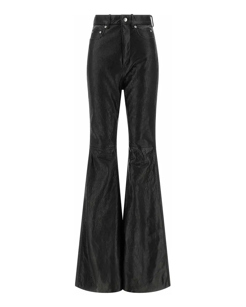 Rick Owens Bootcut Jeans - Schwarz Schwarz
