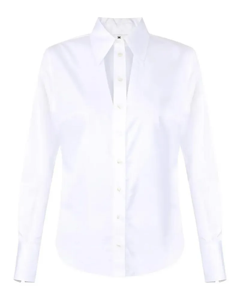 Elisabetta Franchi Hemd - Weiß Weiß