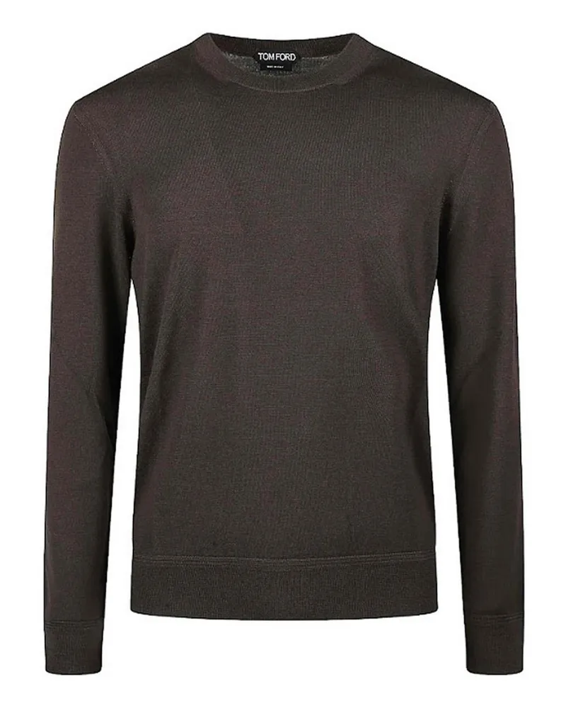 Tom Ford U-Boot-Pullover - Dunkelgrün Dunkelgrün