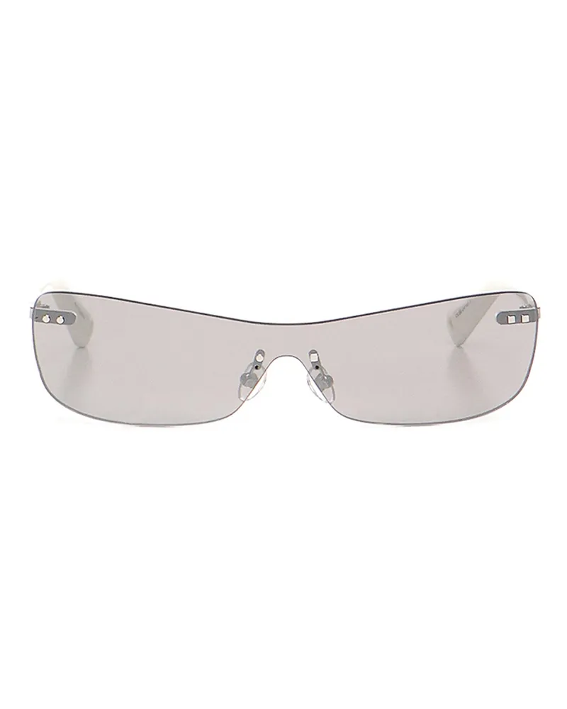 Jacquemus Sonnenbrille - Weiß Weiß