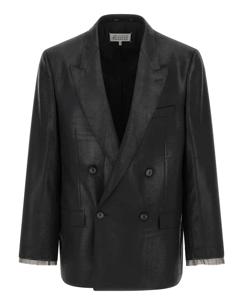 Maison Margiela Blazer - Schwarz Schwarz