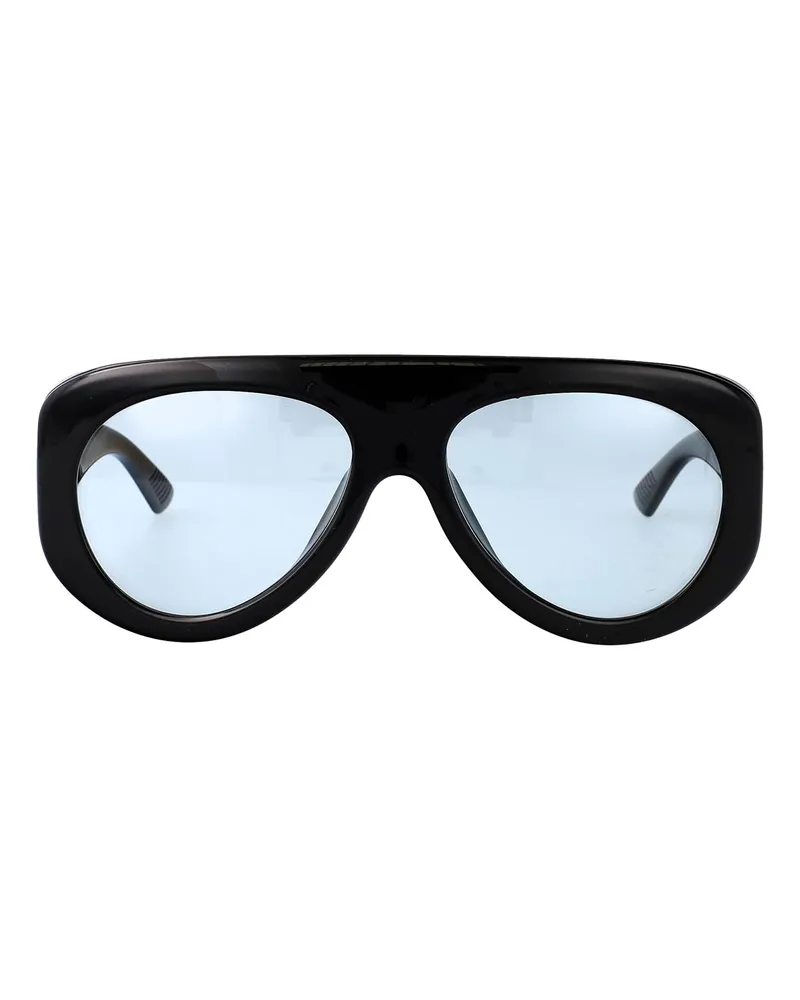 Bottega Veneta Sonnenbrille - Schwarz Schwarz