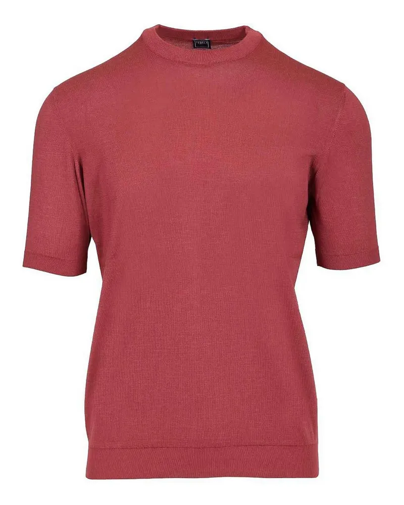 Fedeli T-Shirt - Dunkelrot Dunkelrot