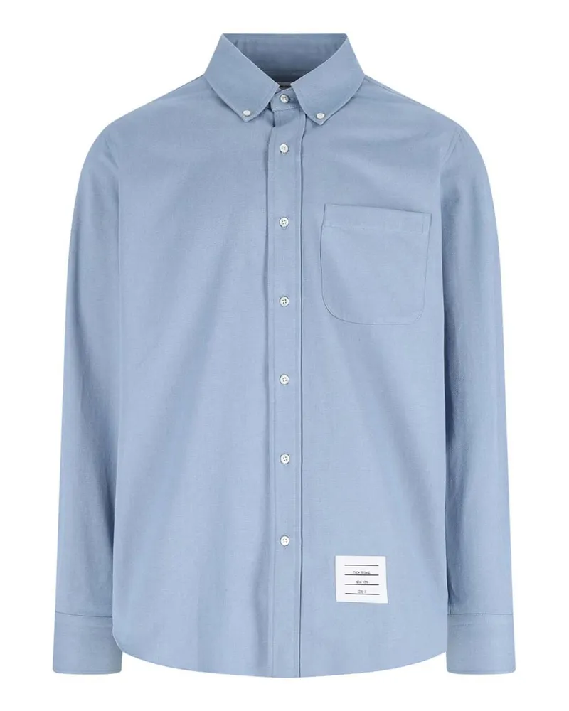 Thom Browne Hemd - Blau Blau