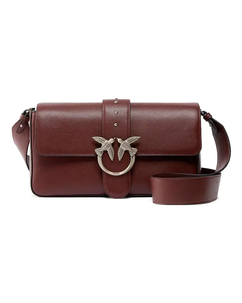 Pinko Schultertasche - Bordeaux Bordeaux