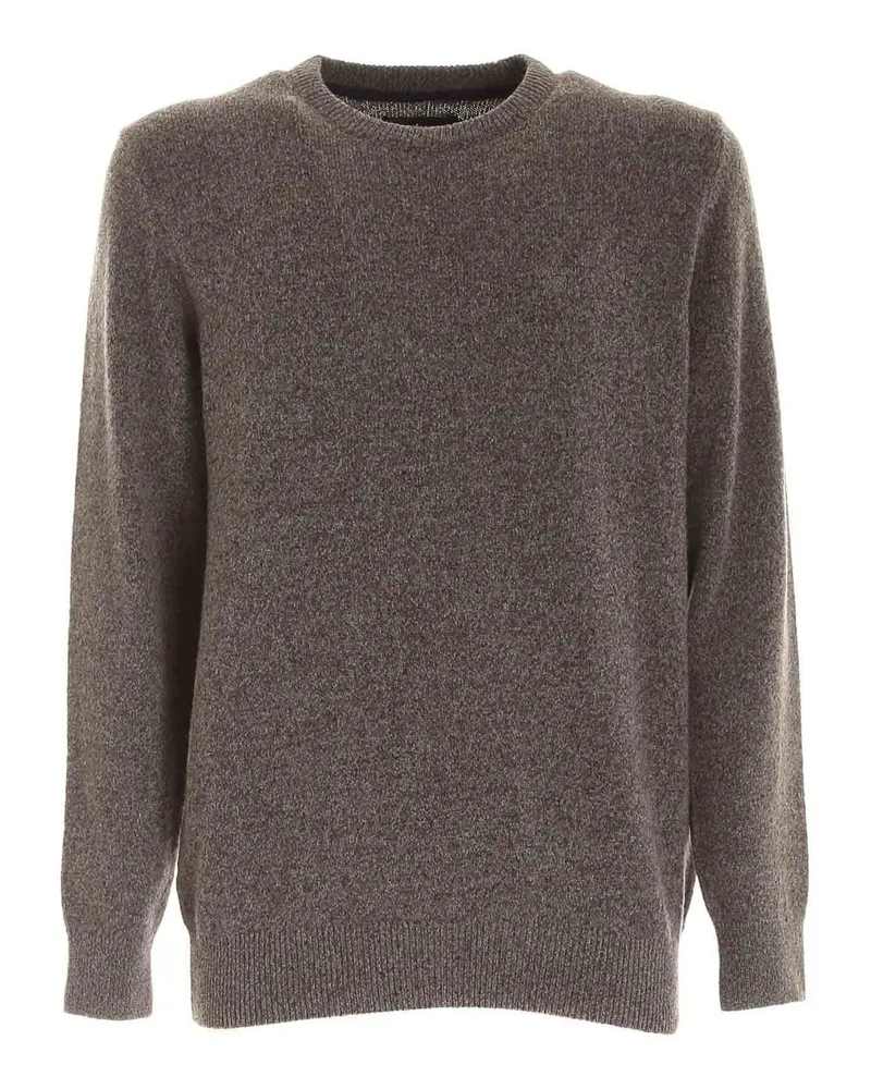 Barbour Rundhalspullover - Braun Braun