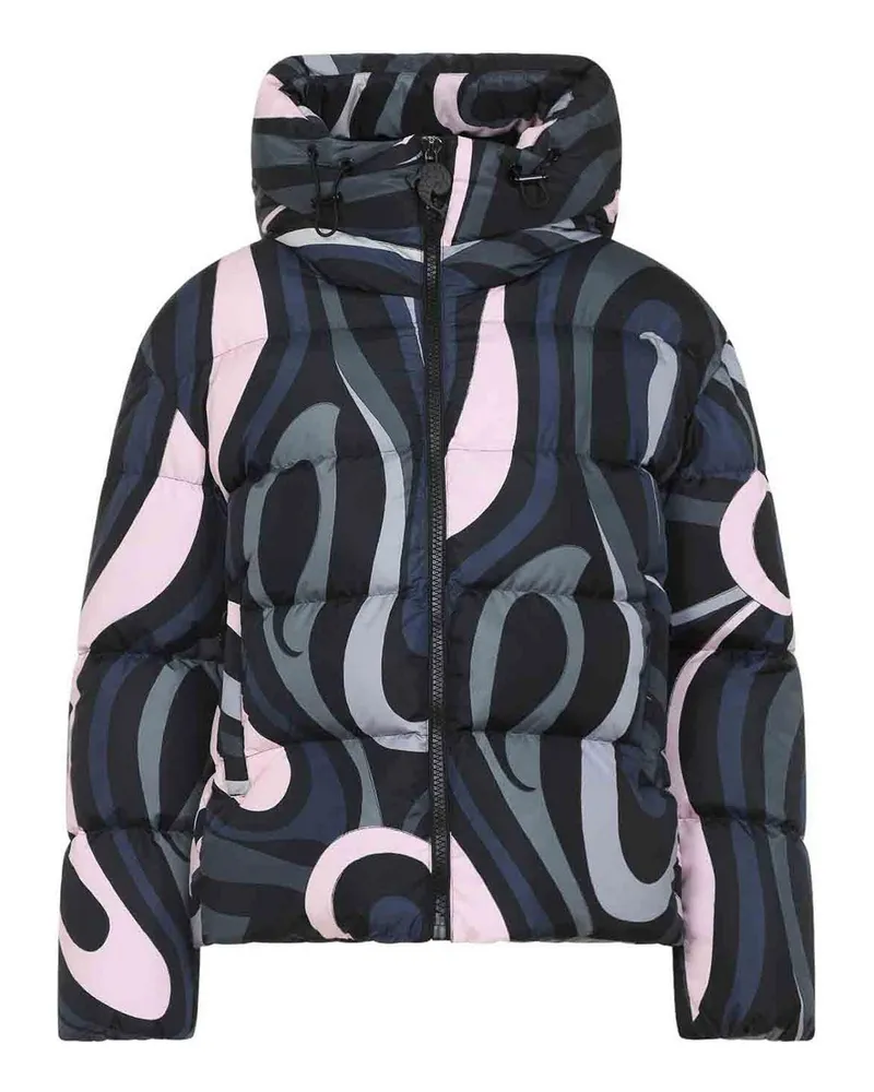 Emilio Pucci Daunenjacke - Schwarz Schwarz