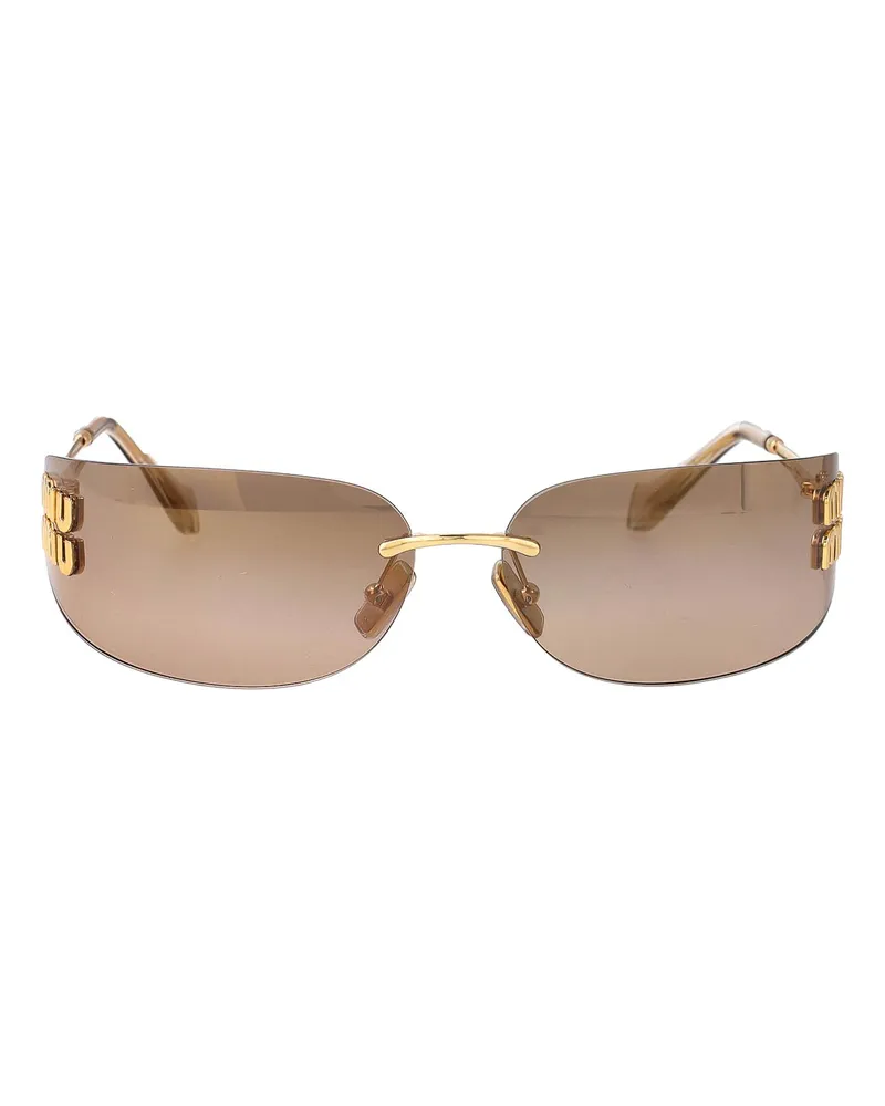 Miu Miu Sonnenbrille - Gold Gold