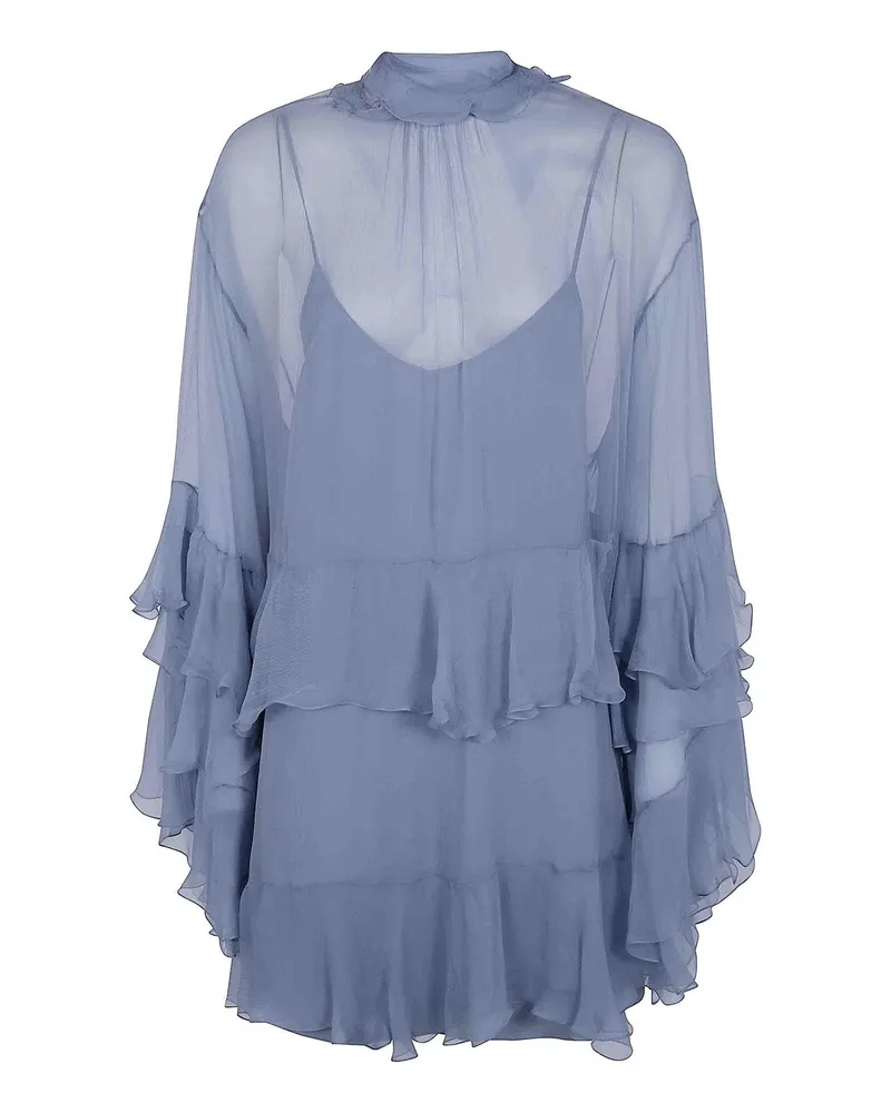 Chloé Kurzes Kleid - Schwarz Schwarz