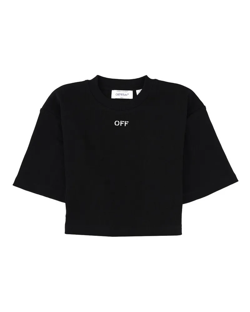 OFF-WHITE T-Shirt - Schwarz Schwarz