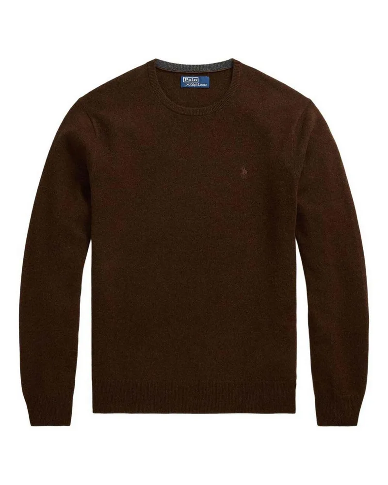 Ralph Lauren Rundhalspullover - Dunkelrot Dunkelrot
