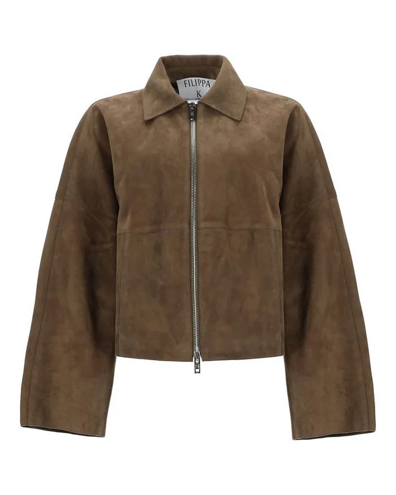 Filippa K Casualjacke - Grün Grün