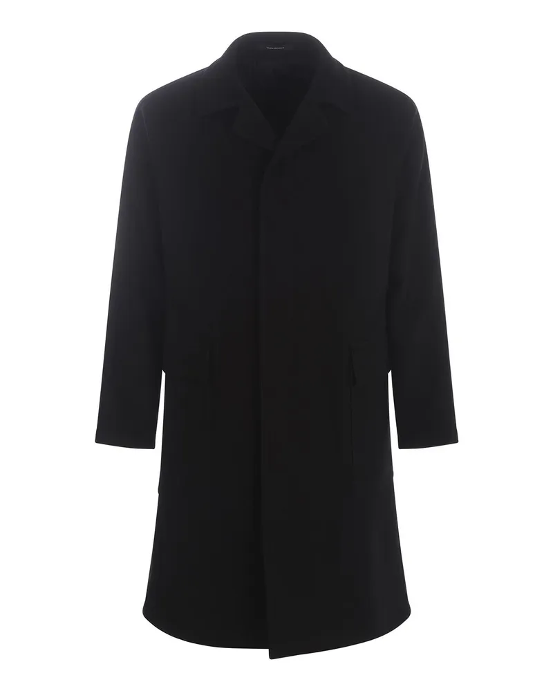 Tagliatore Kurzer Mantel - Schwarz Schwarz