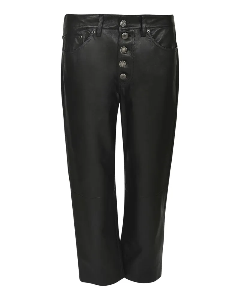 Dondup Straight Leg Jeans - Schwarz Schwarz