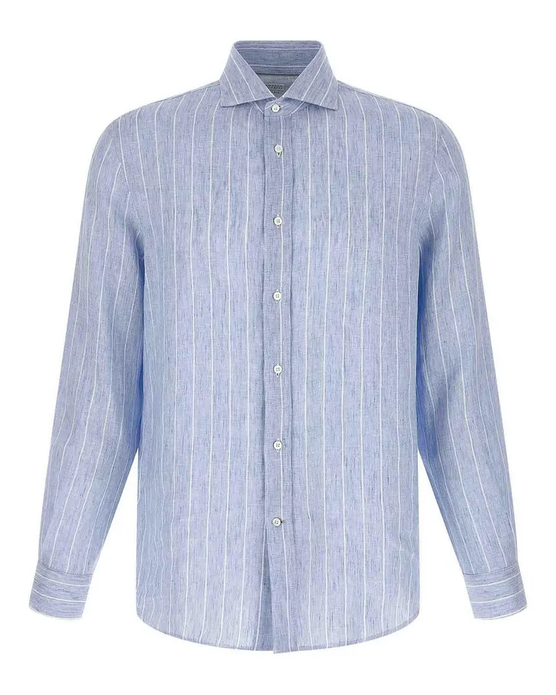 Brunello Cucinelli Hemd - Hellblau Hellblau