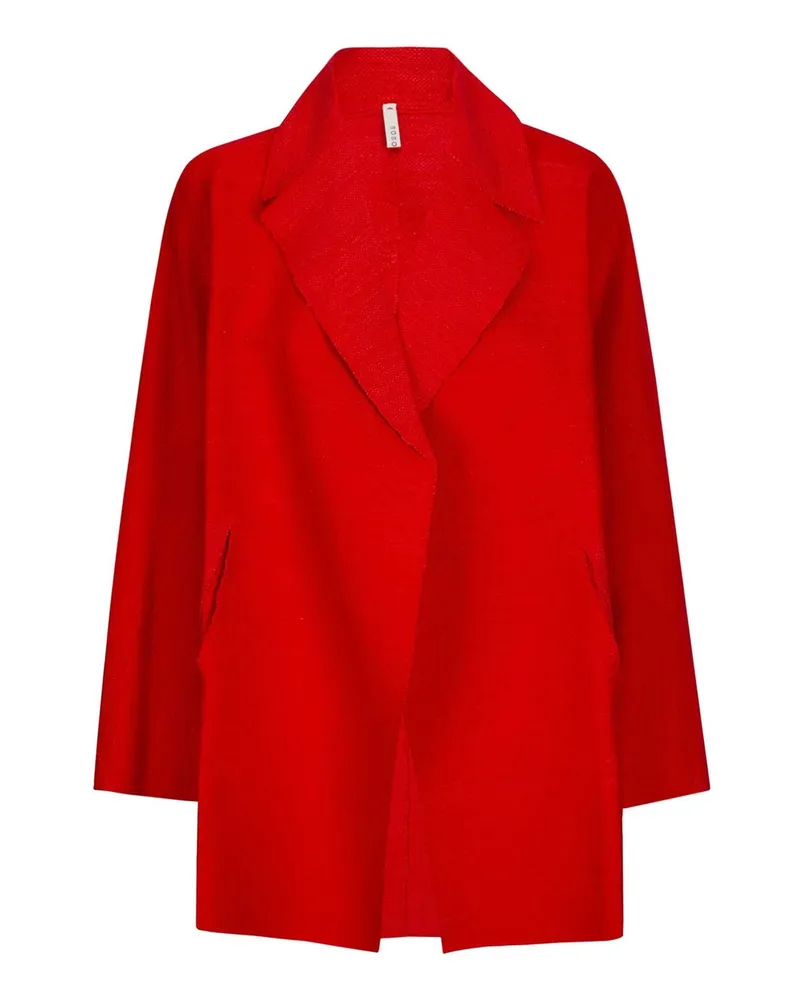 Boboutic Knielanger Mantel - Rot Rot