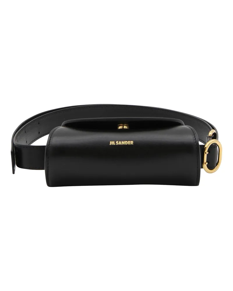 Jil Sander Umhängetasche - Schwarz Schwarz
