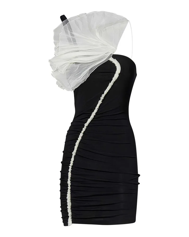 Nensi Dojaka Kurzes Kleid - Schwarz Schwarz