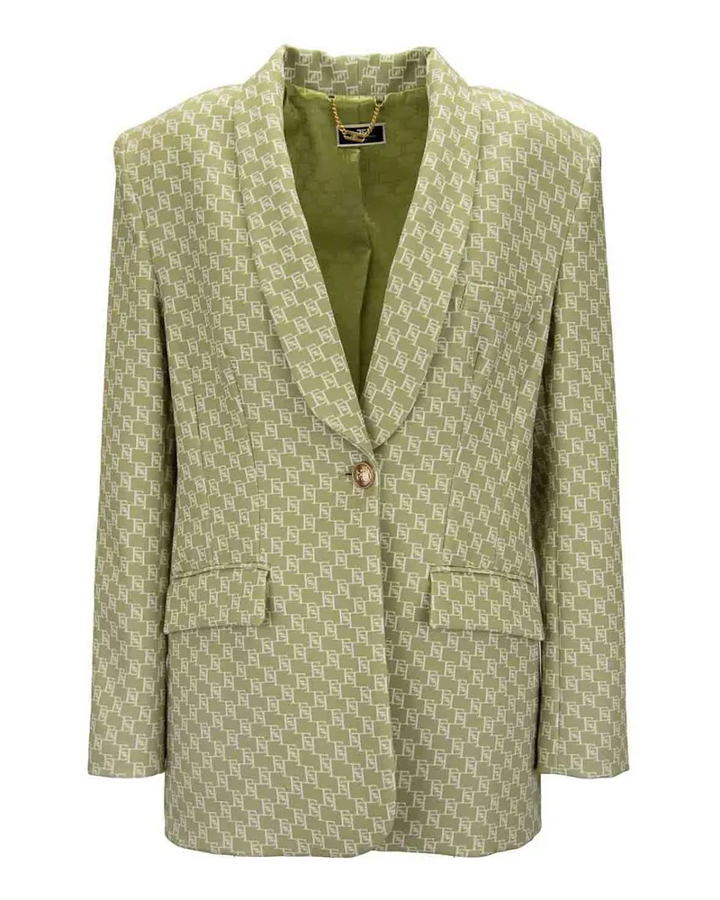 Elisabetta Franchi Blazer - Hellgrün Hellgrün