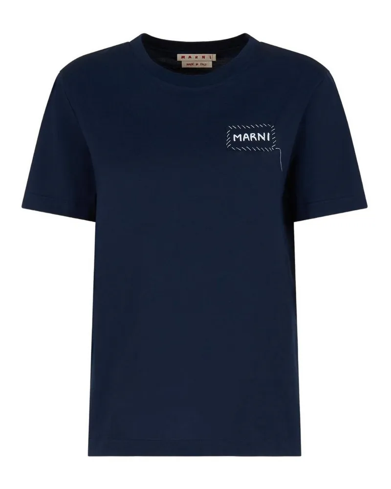 Marni T-Shirt - Blau Blau