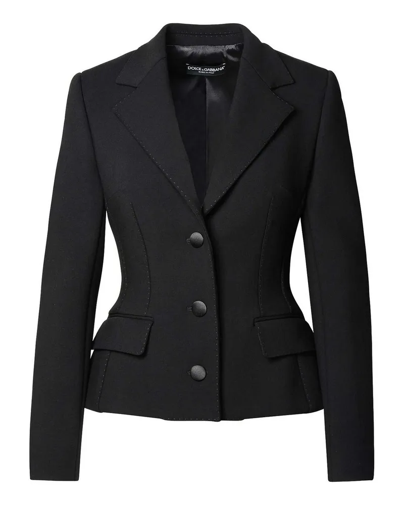 Dolce & Gabbana Blazer - Schwarz Schwarz
