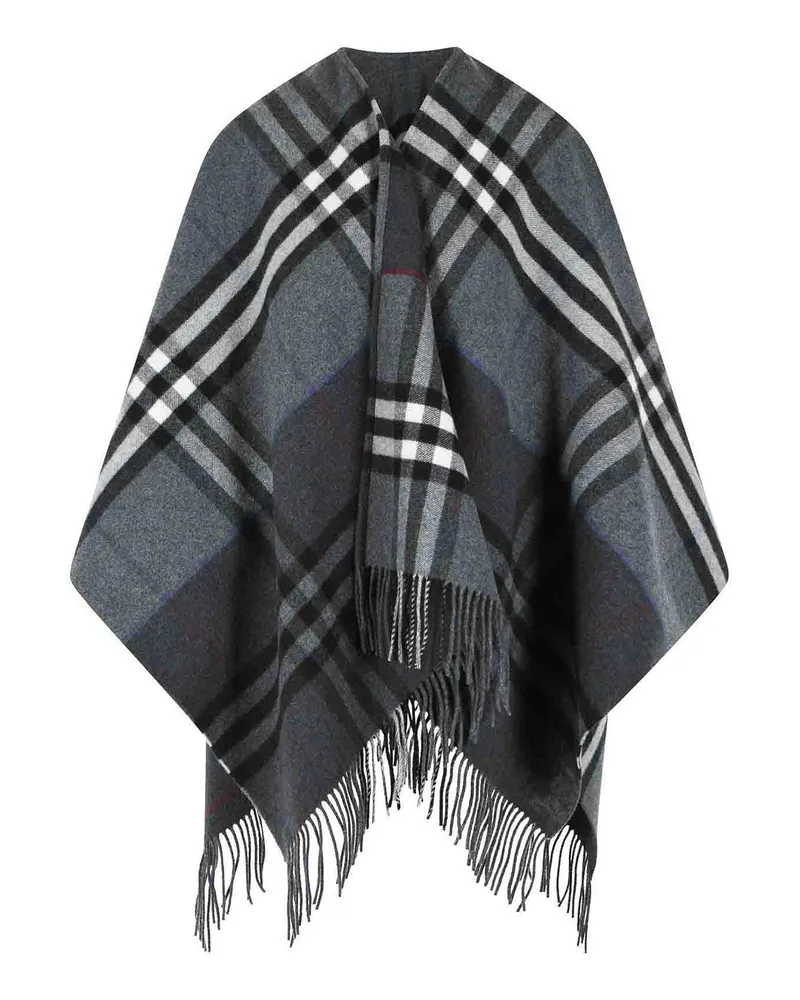 Burberry Knielanger Mantel - Grau Grau