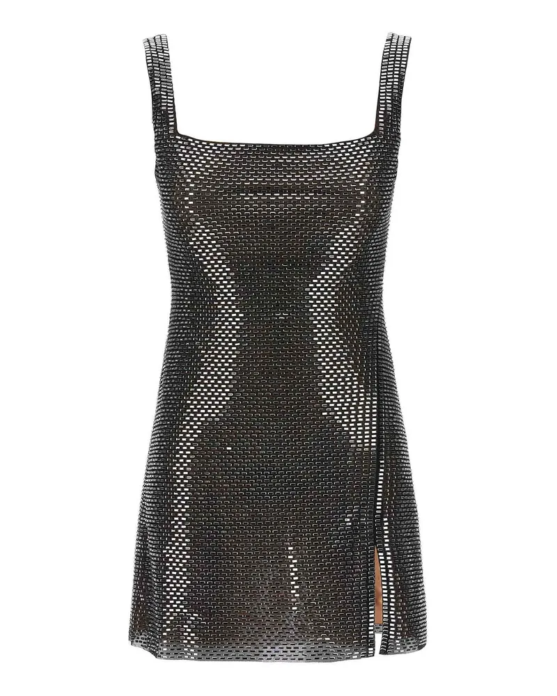 Self-Portrait Kurzes Kleid - Grau Grau