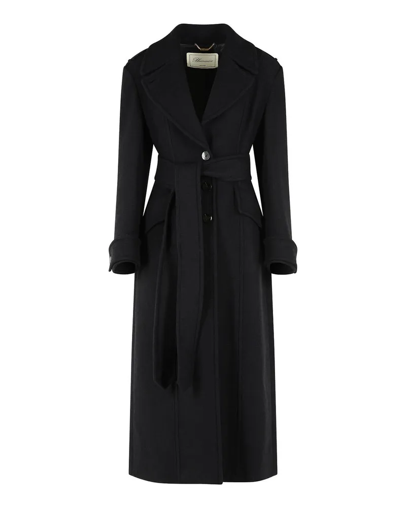 Blumarine Trenchcoat - Schwarz Schwarz