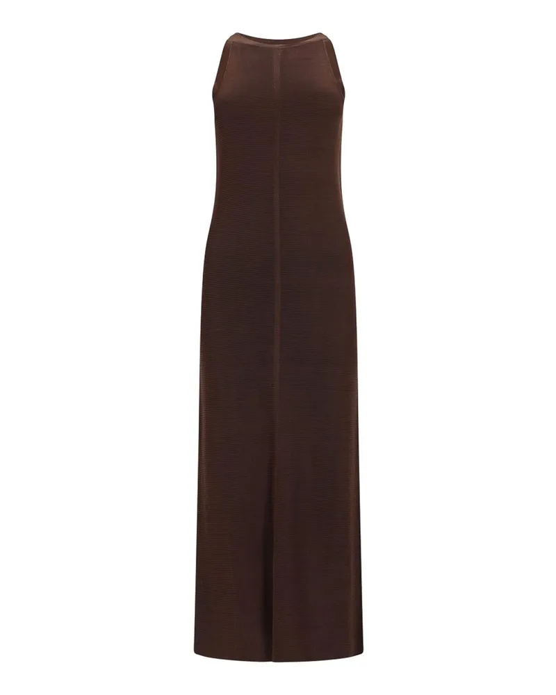 Loulou Studio Maxikleid - Braun Braun