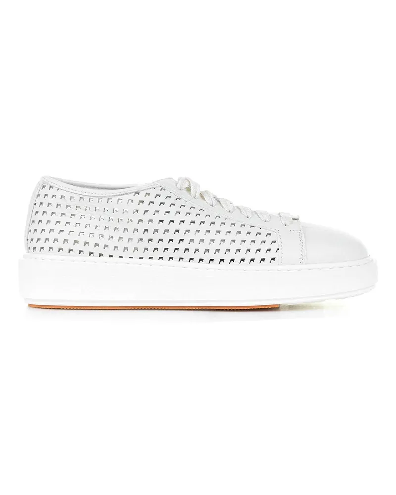 Santoni Sneaker - Weiß Weiß