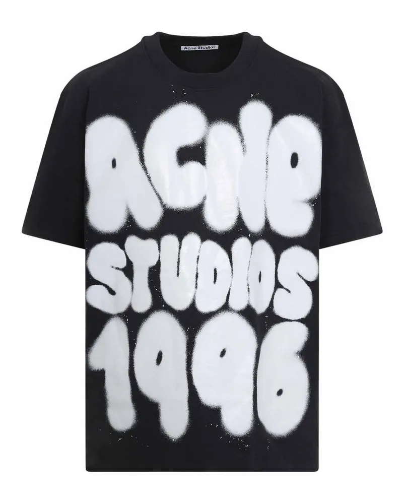 Acne Studios T-Shirt - Schwarz Schwarz