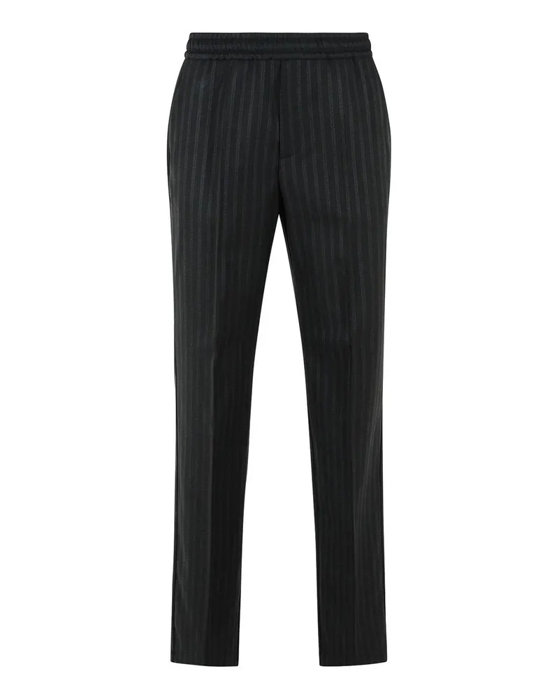Versace Casual Hose - Schwarz Schwarz