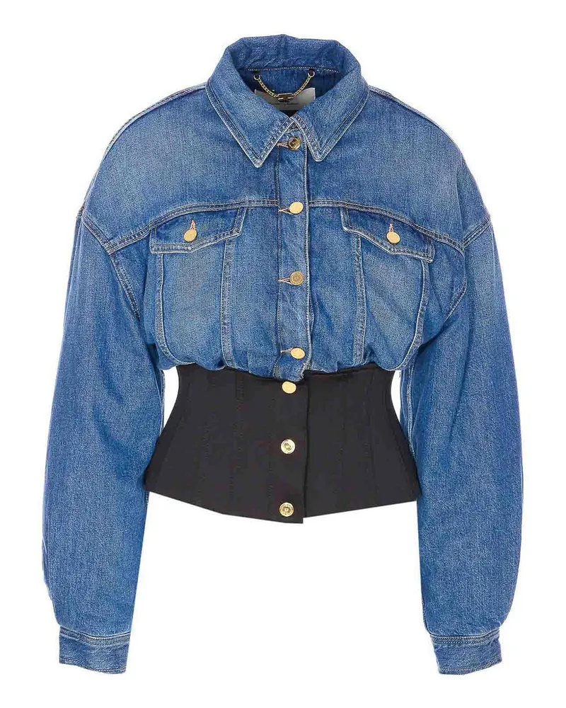 Elisabetta Franchi Casualjacke - Blau Blau