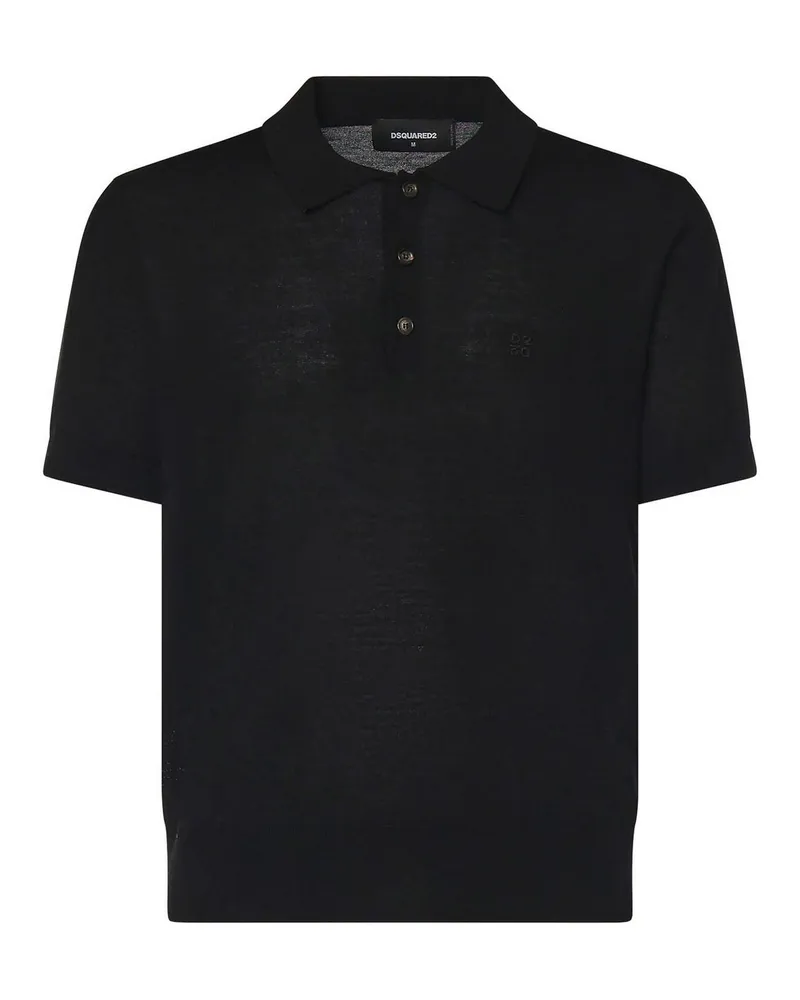 Dsquared2 Poloshirt - Schwarz Schwarz