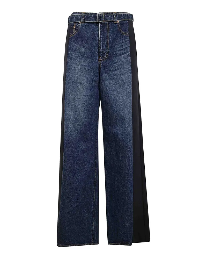 Sacai Casual Hose - Blau Blau