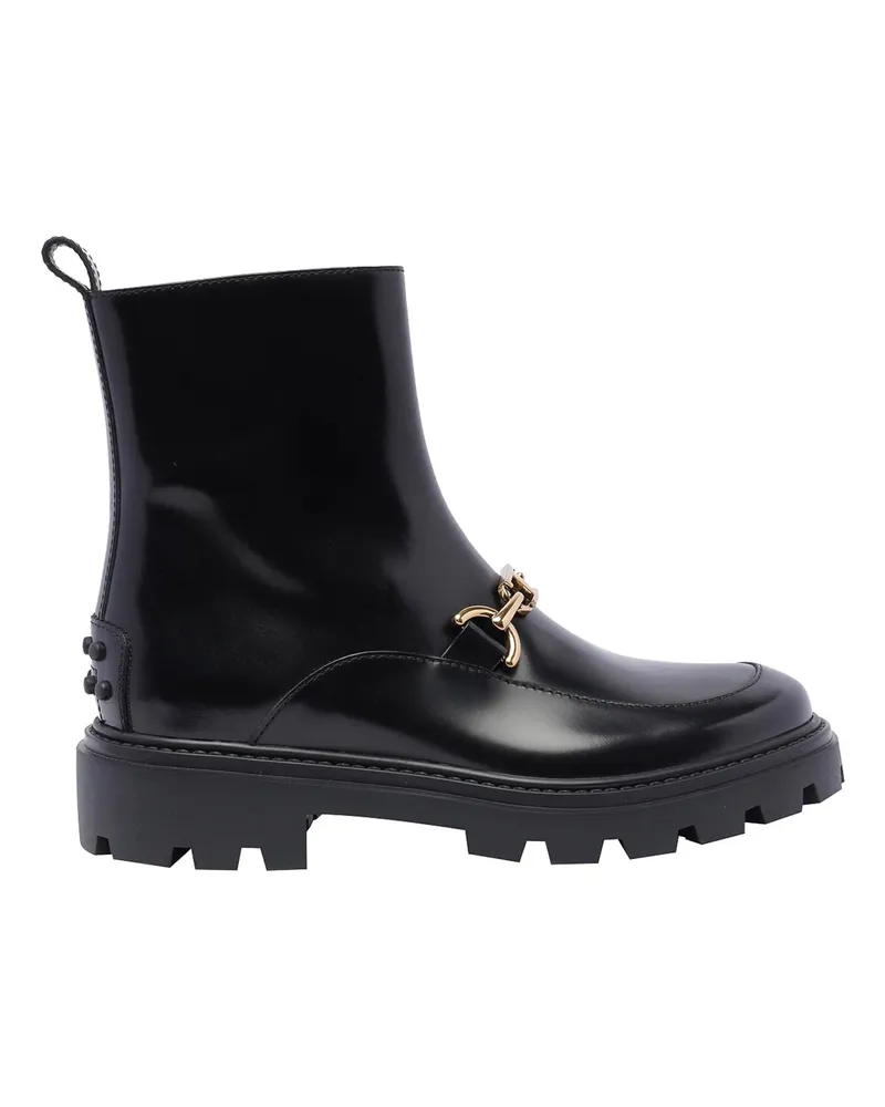 TOD'S Stiefeletten - Schwarz Schwarz