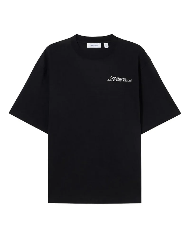 OFF-WHITE T-Shirt - Schwarz Schwarz