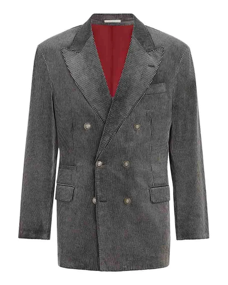 Brunello Cucinelli Blazer - Grau Grau