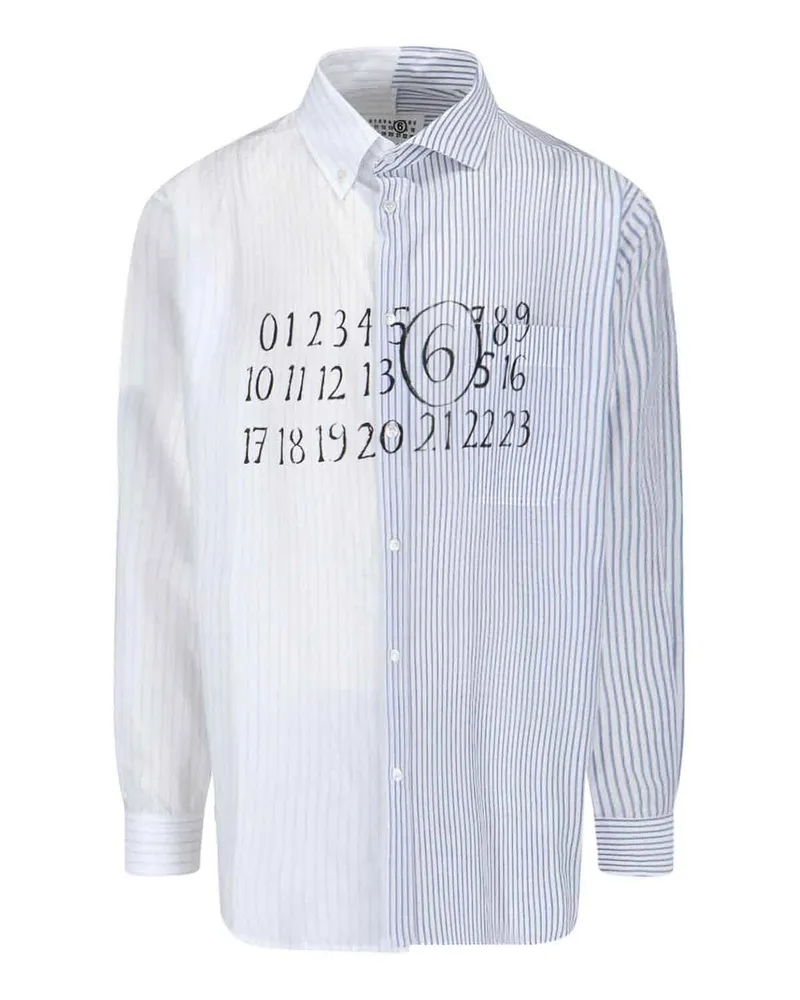 Maison Margiela Hemd - Weiß Weiß