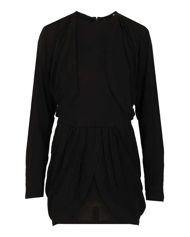 Isabel Marant Kurzes Kleid - Schwarz Schwarz